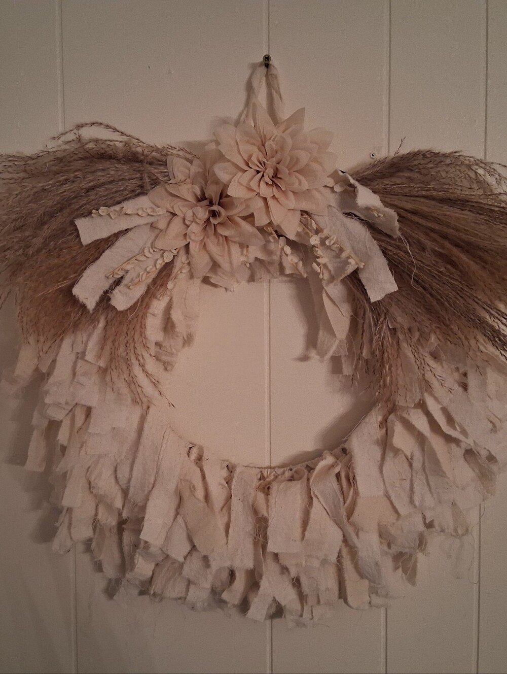 Handmade Rag Wreath